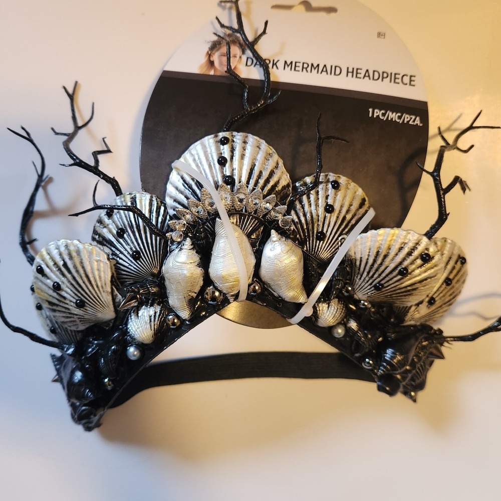 Dark Mermaid Headpiece 1 Pc. Accessory‎ Free Shipping